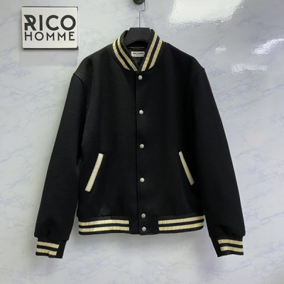 세인T로랑 백 로고 테디 울 자켓 (PREMIUM)