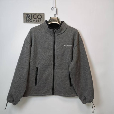 미*미* 오버사이즈 플리스 스웨트 집업 (PREMIUM)