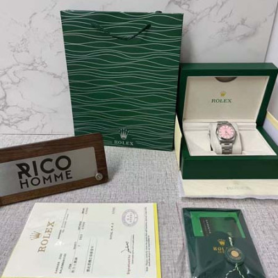 롤*스 오이스터 퍼페츄얼 캔디핑크 다이얼  36mm 1:1 최상급 (싱크 99.8%)