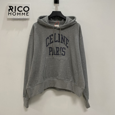 CEL*NE 우먼 파리 플로킹 후드티셔츠 (PREMIUM)