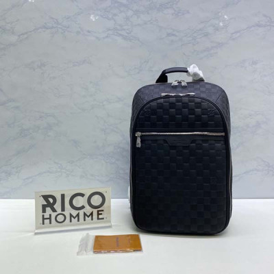 루이B통 마이클 다미에 인피니 소가죽 백팩