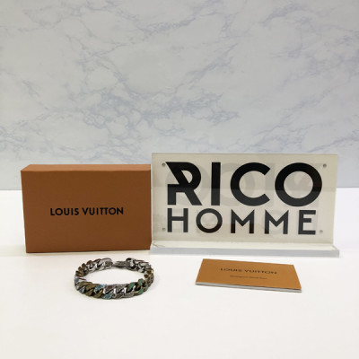 루이B통 체인링크 패치 팔찌