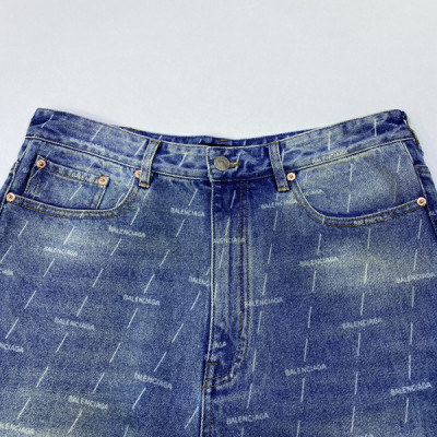 발렌시A가 울오버 로고 데님진 (PREMIUM)