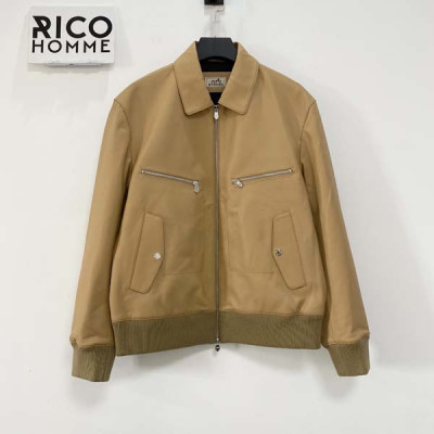 H르메스 쇼트 램스킨 바이커 가죽자켓 (PREMIUM)