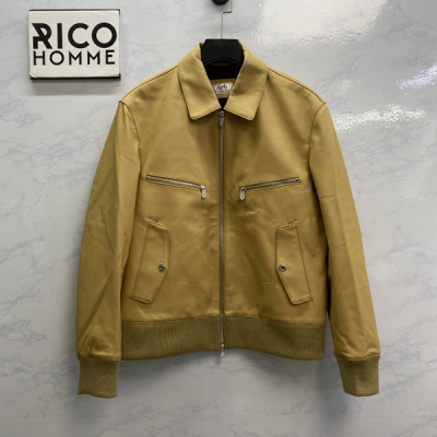 H르메스 쇼트 램스킨 바이커 가죽자켓 (PREMIUM)