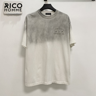 크롬HA츠 세메터리 톤온톤 크로스 반팔 티셔츠 (PREMIUM)