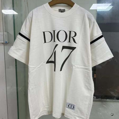 D올 No.47 오버핏 슬리브 반팔 티셔츠 (1:1 HIGH PREMIUM)