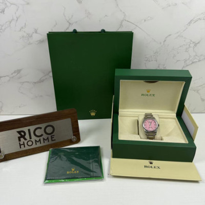 롤*스 오이스터 퍼페츄얼 캔디핑크 다이얼  36mm 1:1 최상급 (싱크 99.8%)