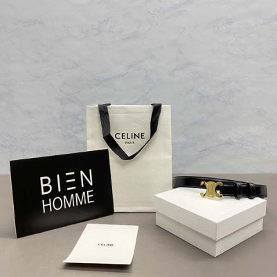 CEL*NE 카프스킨 트리옴페 레이디 개선문 벨트 (3color)