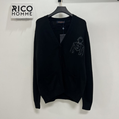 루이B통 비즈 엠브로이더드 울 가디건 (1:1 HIGH PREMIUM)