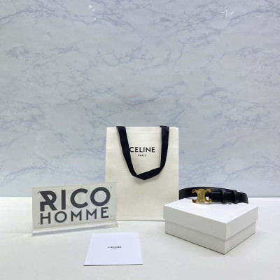 CEL*NE 카프스킨 트리옴페 레이디 개선문 벨트 (3color)