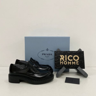 프RA다 초콜릿 브러시드 가죽 로퍼