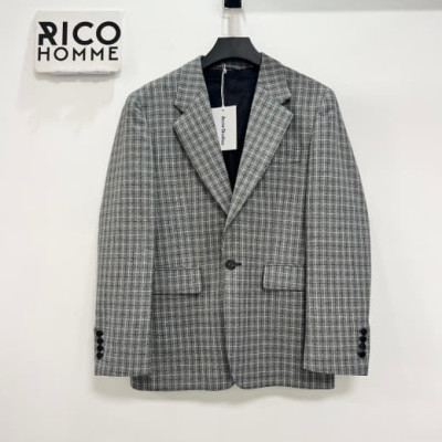 ACN 브레스티드 피티드 울 수트 자켓 & 팬츠 (PREMIUM)