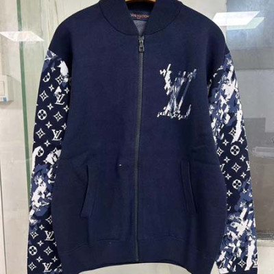 루이B통 블렌드 니트 블루종 자켓 (1:1 HIGH PREMIUM)