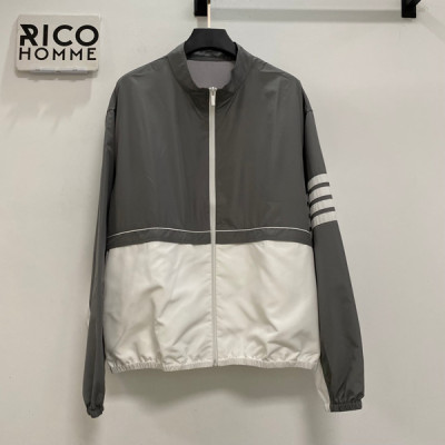 톰*라운 립스탑 블록 윈드브레이커 자켓 (PREMIUM)