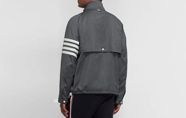 톰*라운 더블지퍼 4바 그레이 자켓