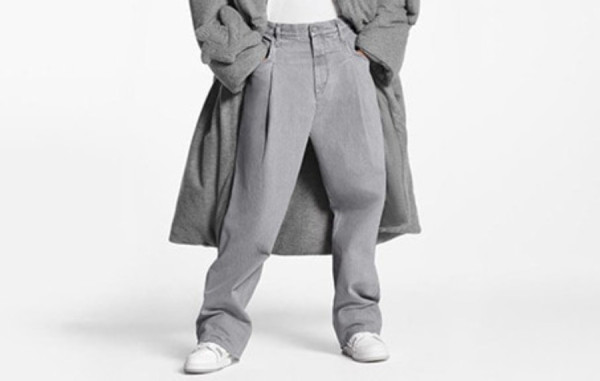 루이B통 와이드 레그 데님 팬츠 (PREMIUM)