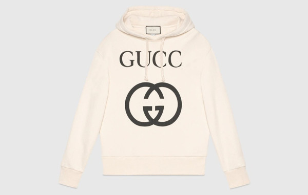 9찌 인터로킹 G 디테일의 후드 스웨트셔츠 (PREMIUM)