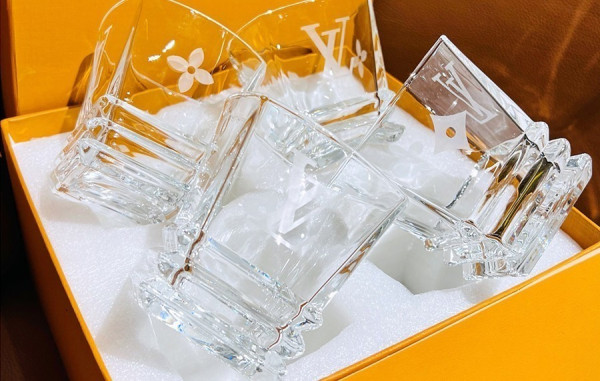 루이B통 한정판 크리스탈 유리컵 4피스 세트 (HIGH PREMIUM)