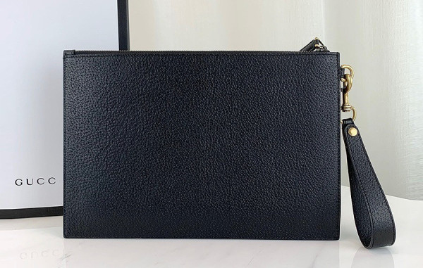 9찌 웹 스트랩 클러치 (카프스킨)