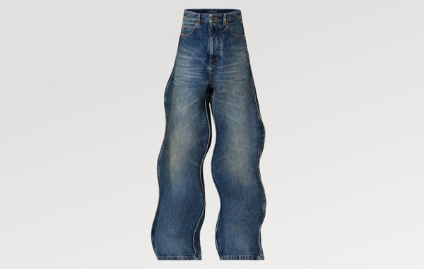 루이B통 웨이브 데님 팬츠 (PREMIUM)