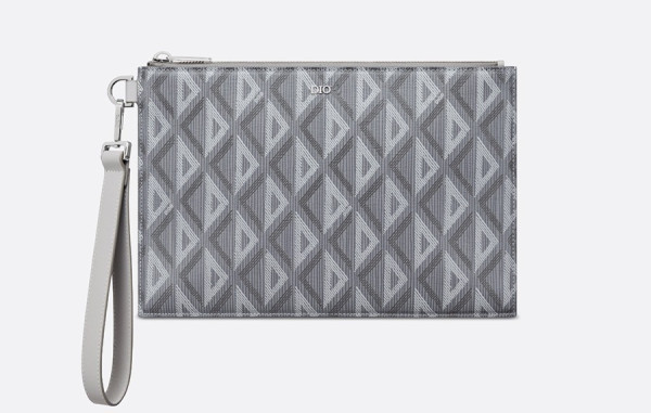 D올 다이아몬드 캔버스 클러치 백 (3color)