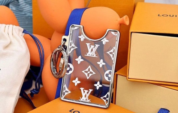 루이B통 프리즘 모노그램 ID 백 참&키 홀더 (HIGH QUALITY)