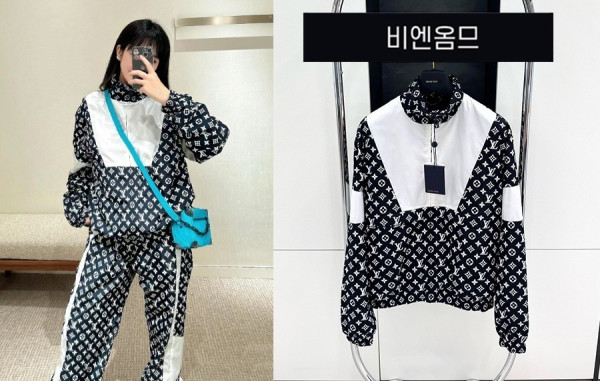 루이B통 모노그램 프린티드 테크니컬 트랙 셋업 (1:1 HIGH PREMIUM)