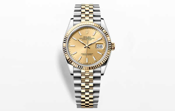 롤*스 데이저스트 옐로우 골드 인덱스 36mm 쥬빌레 콤비 1:1 최상급 (싱크 99.8%)