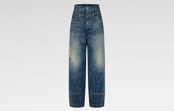 루이B통 워시드 데님 워크웨크 데님 팬츠 (PREMIUM)