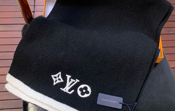 루이B통 모노그램 배색 머플러 (HIGH QUALITY)