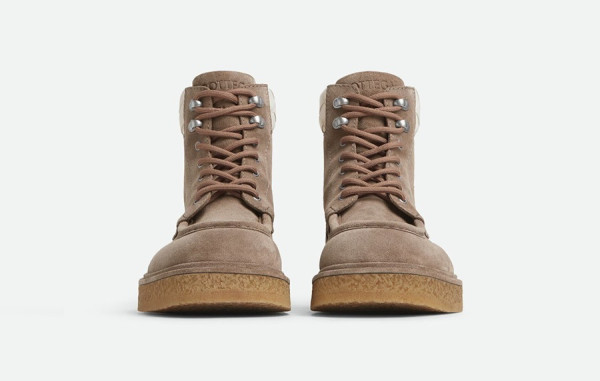 보*가 베*타 해드독 레이스업 앵클 부츠 브라운