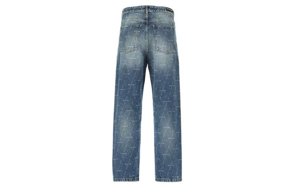 발렌시A가 울오버 로고 데님진 (PREMIUM)