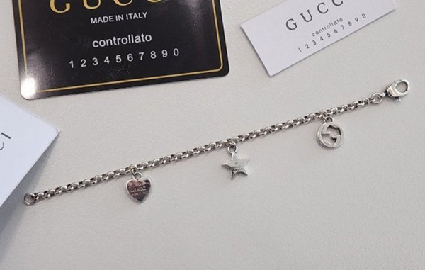 9찌 실버925 인터로킹 팔찌 (HIGH QUALITY)