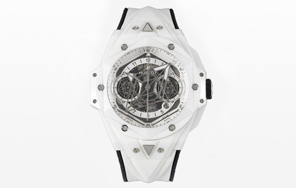 H*BLOT 스피릿 오브 빅뱅 상 블루 화이트 세라믹 45mm 1:1 최상급 (싱크 98.6%)