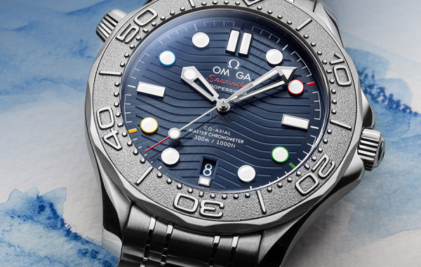 OM*GA 씨마스터 다이버 300M 베이징올림픽 2022 한정판 42mm 코-엑시얼 1:1 최상급 (싱크 98.9%)