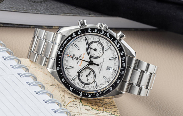 OM*GA 스피드마스터 레이싱 투카운터 흰판 44.25mm 1:1 최상급 (싱크 98.9%)