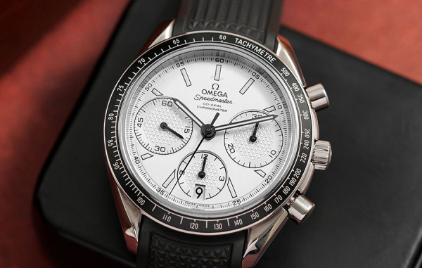 OM*GA 스피드마스터 레이싱 크로노미터 올흰 러버스트랩 40mm 1:1 최상급 (싱크 98.9%)