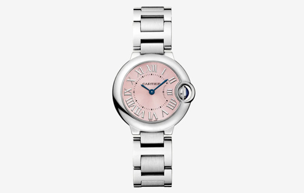 까르*에 발롱블루 스틸 핑크다이얼 엑스트라스몰 쿼츠 28mm 1:1 최상급 (싱크 97.6%)