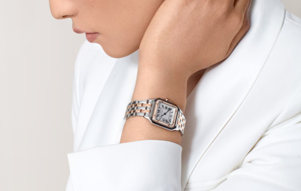 까르*에 팬더 로즈골드 콤비 다이아 미디움 쿼츠 36.5mm×26.7mm 1:1 최상급 (싱크 97.6%)