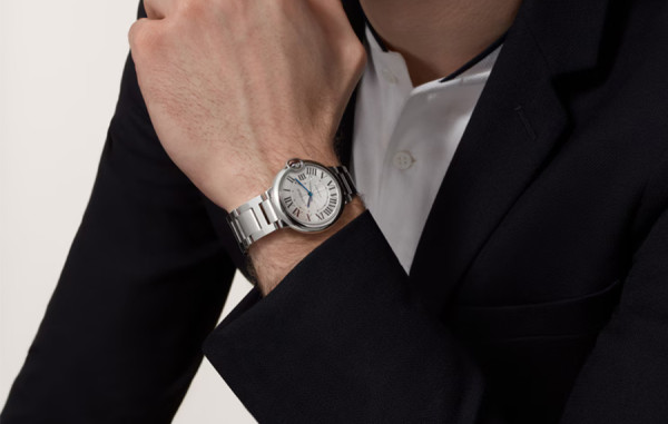 까르*에 발롱블루 스틸 미디움 36mm 1:1 최상급 (싱크 97.6%)