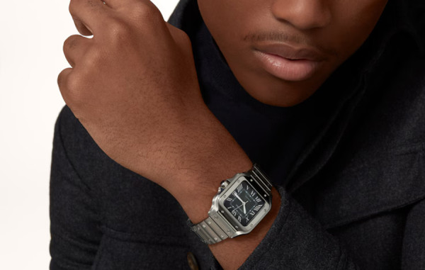 까르*에 산토스 그린그라데이션 미디움 41.9mm×35.1mm 1:1 최상급 (싱크 98.6%)