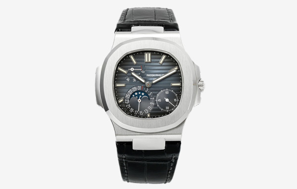 파*필립 노틸러스 문페이즈 청판 가죽스트랩 40mm 1:1 최상급 (싱크 98.6%)