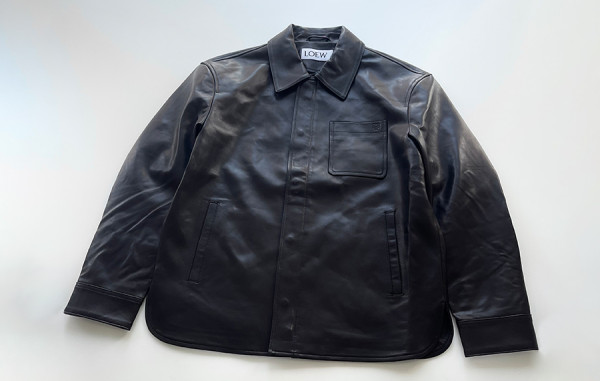 로E베 애너그램 오버셔츠 램스킨 자켓 (PREMIUM)