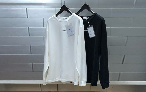 ACN 스탬프 롱 슬리브 맨투맨 티셔츠 (HIGH QUALITY)