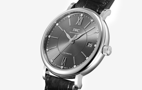 IW* 포르토피노 미드사이즈 오토매틱 그레이다이얼 블랙 레더스트랩 37mm 1:1 최상급 (싱크 97.6%)